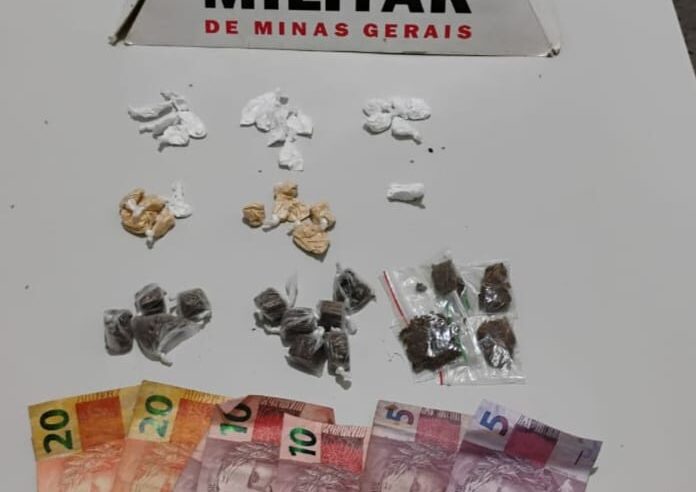 MONTES CLAROS | Polícia Militar apreende drogas e prende suspeito no bairro Esplanada