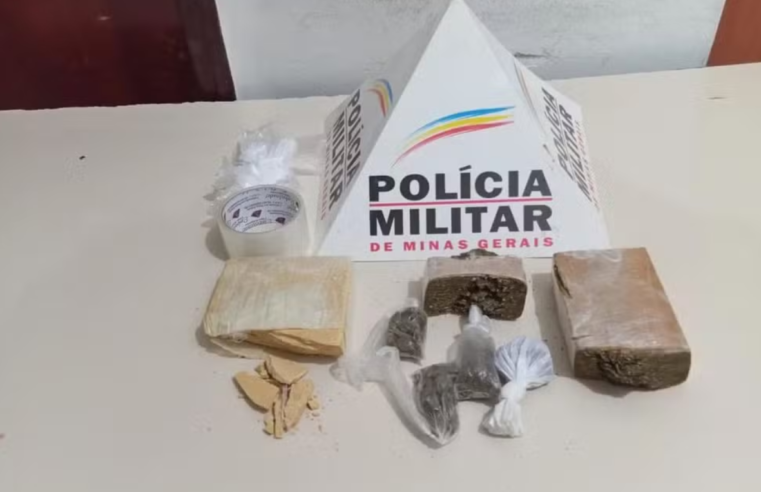 Mãe é presa depois da polícia encontrar drogas dentro da mochila do filho em Verdelândia