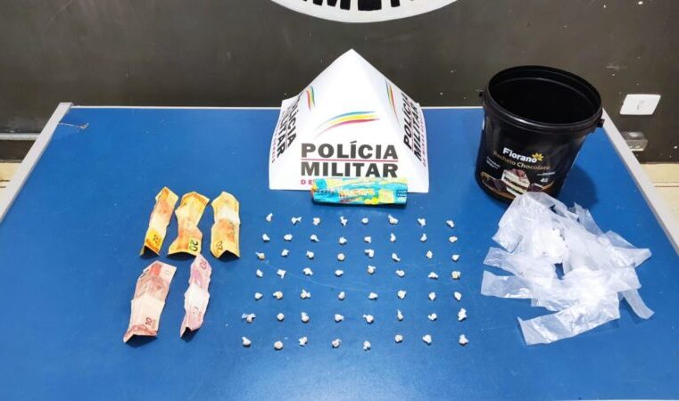 No Monte Alegre em Montes Claros, homens são presos suspeitos de tráfico de drogas