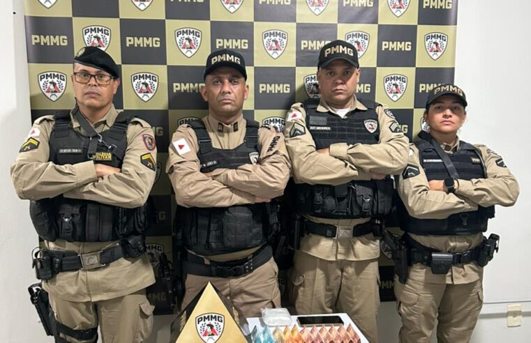 Polícia Militar prende dois suspeitos por tráfico de drogas e associação para o tráfico