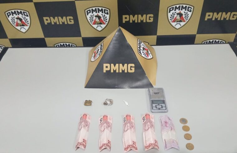 Polícia Militar prende suspeito por tráfico de drogas durante operação em Corinto