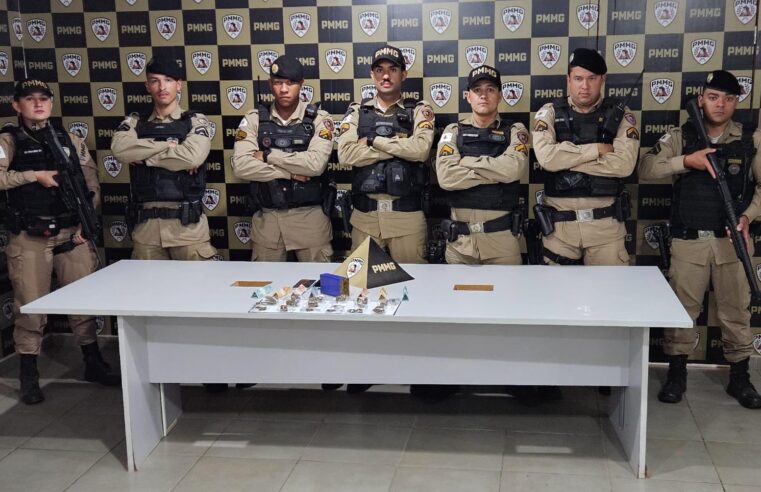 Polícia Militar prende dois suspeitos por tráfico de drogas durante evento