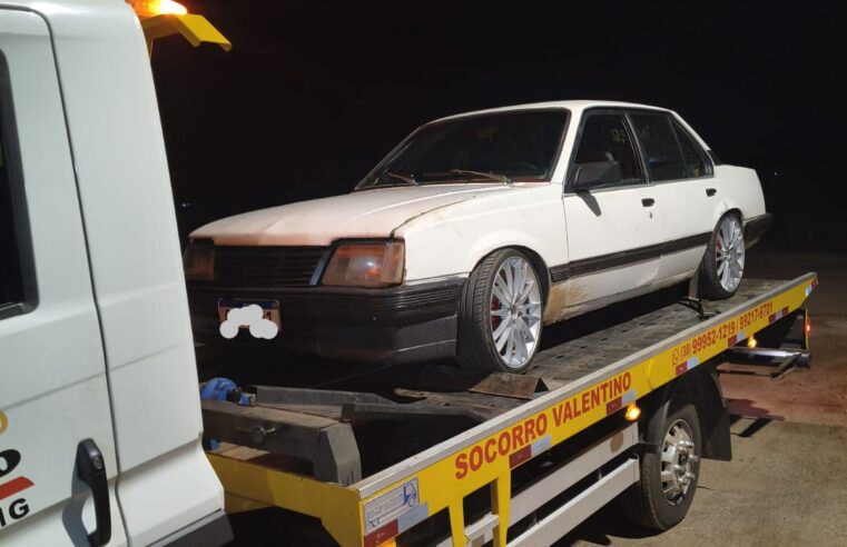 Arma artesanal, carro adulterado e ameaça levam à prisão de suspeito em Buritizeiro