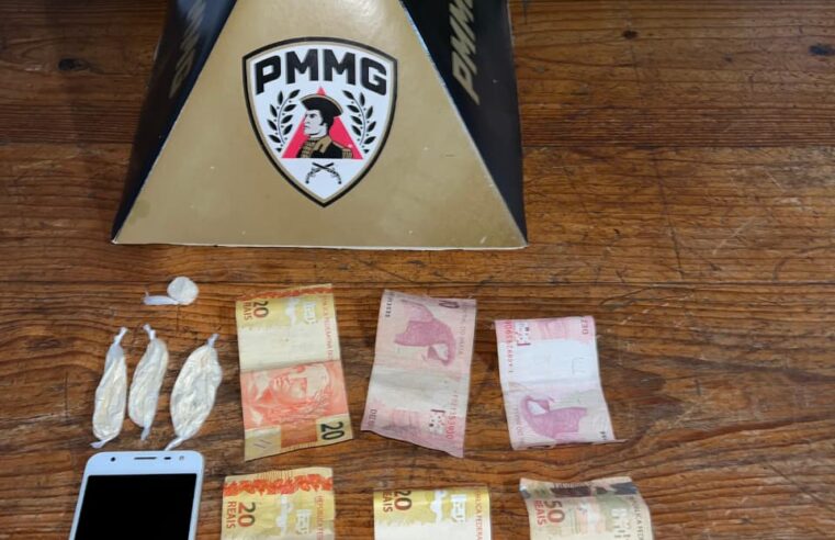 ÁGUA BOA | Polícia Militar prende suspeito por tráfico de drogas durante operação