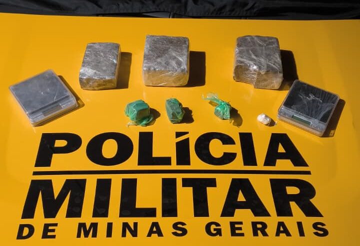Polícia Militar prende suspeito por tráfico e apreende drogas em ônibus na LMG-653