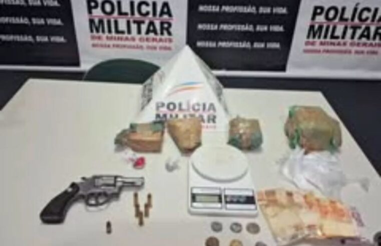 Operação em Janaúba resulta na prisão de três pessoas por tráfico de drogas e porte ilegal de armas