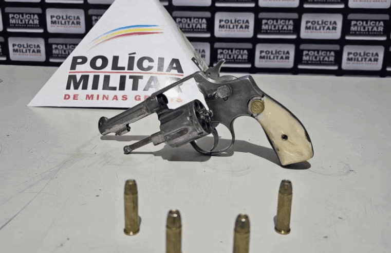 Homem é preso ao tentar esconder revólver aos pés de árvore durante abordagem policial em Várzea da Palma