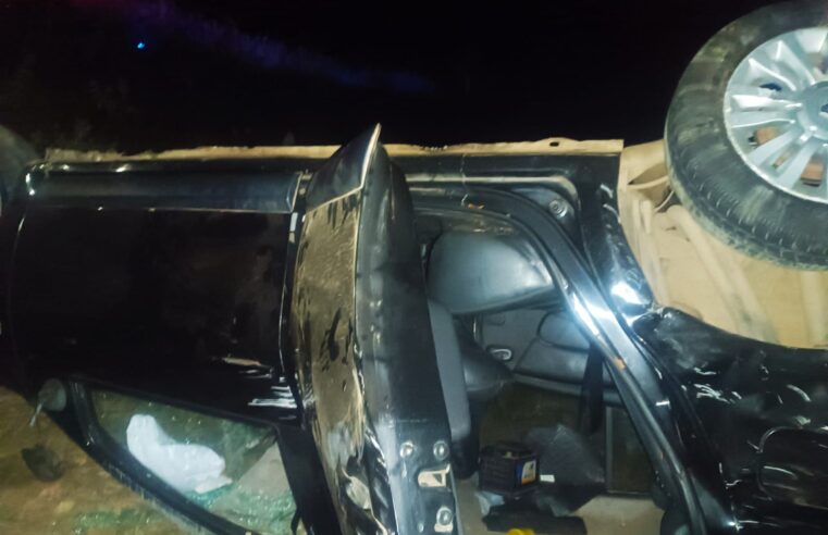 SAMU atende vítimas de capotamento na MG-451 e recupera medulas ósseas transportadas