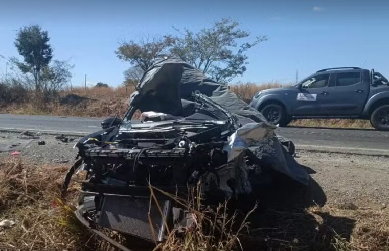 Mãe e filho morrem em acidente na MGC-122, em Janaúba