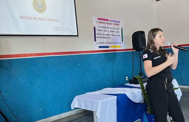 Polícia Civil realiza ação educativa contra violência à mulher em Pirapora