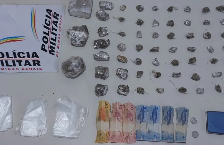Bocaiuva | Duas pessoas são detidas por tráfico de drogas