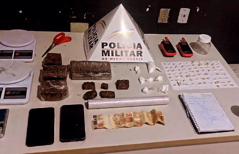 JANAÚBA | Polícia Militar prende dois infratores por tráfico de drogas