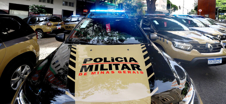 Governo de Minas entrega 123 viaturas com nova identidade visual à Polícia Militar