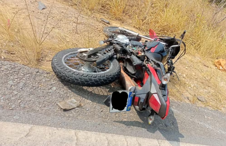 Motociclista morre em acidente fatal na MGC-259, em Inimutaba