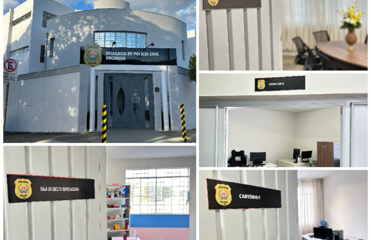 Estrutura moderna marca nova sede da Delegacia de Polícia Civil em Bocaiúva