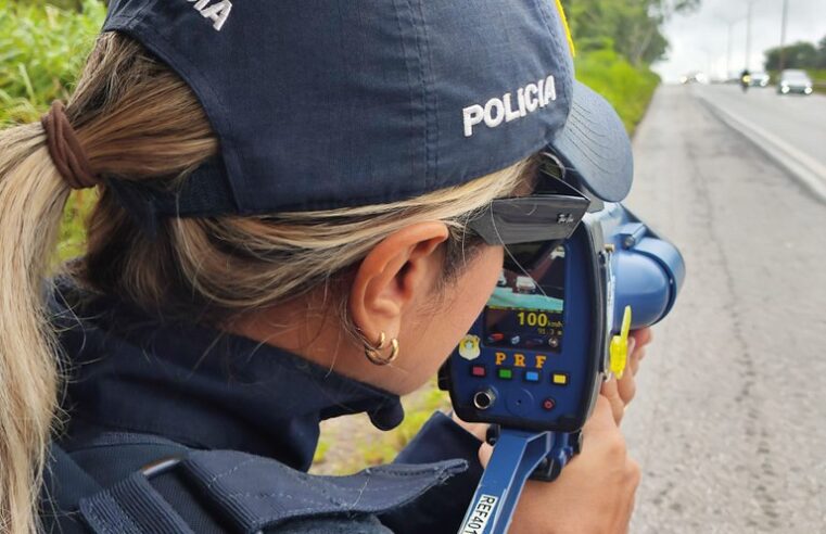 Operação Semana Santa/Tiradentes da PRF flagra mais de 9 mil veículos com excesso de velocidade