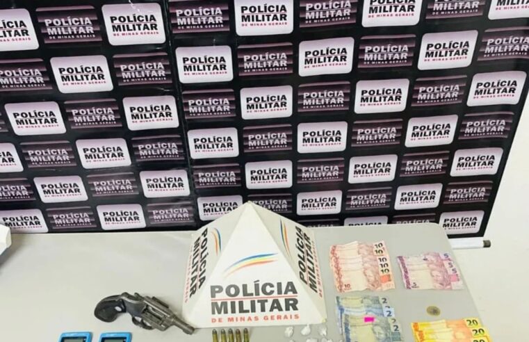 MONTE AZUL | PM realiza prisão de suspeito de ser o chefe do tráfico de drogas na região