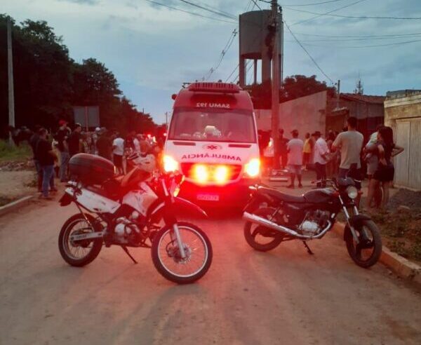 Homem morre após colidir motocicleta em poste na Vila Sion, em Montes Claros