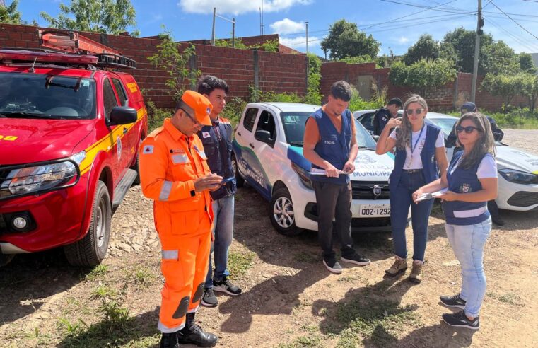8º Pelotão de Bombeiros em Salinas realiza a operação Alerta Verde