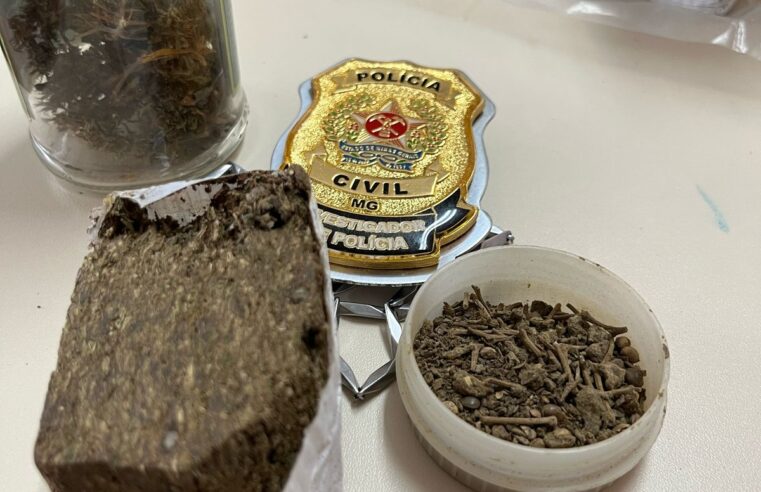 Homem é preso por tráfico após PCMG localizar maconha dentro de geladeira