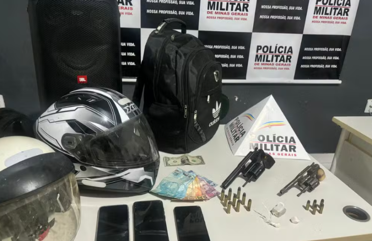 JANAÚBA | Assalto em casa de idosa leva à apreensão de armas, drogas e objetos roubados