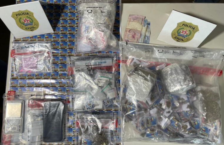 Polícia Civil prende jovem com drogas antes de evento festivo