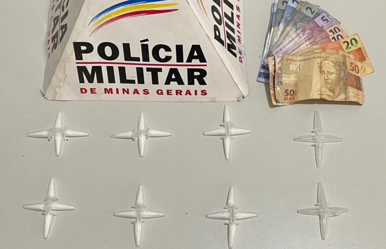 Polícia Militar em Olhos D’Água prende indivíduo por tráfico de drogas e apreende entorpecentes