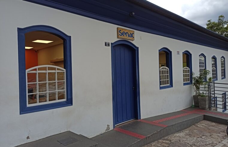 Senac em Diamantina abre inscrições para cursos gratuitos de qualificação profissional