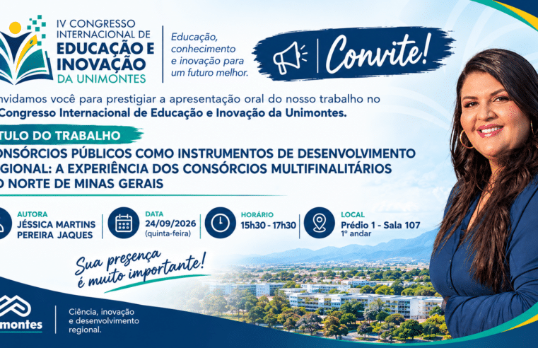 CIMAMS participa de congresso internacional de educação e inovação da Unimontes