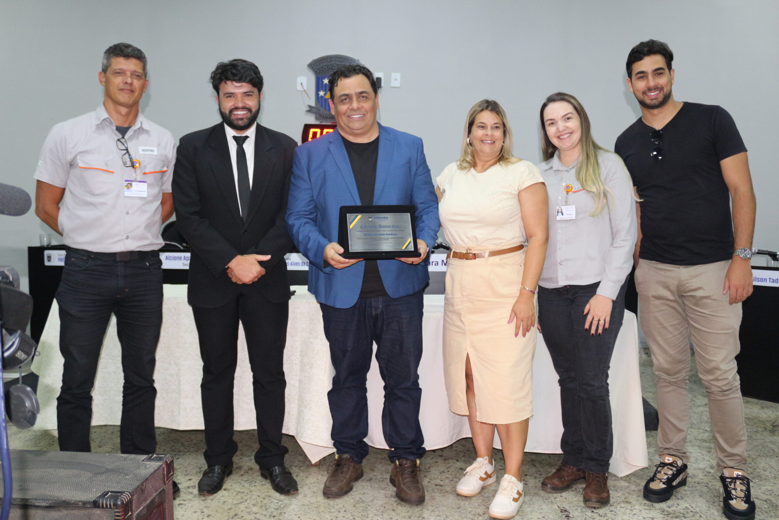 Edimar de Melo Cardoso recebe Título de Cidadão Honorário de Itamarandiba