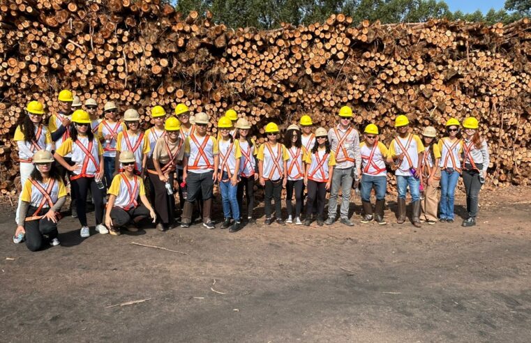 Aperam BioEnergia recebe alunos do Projeto Ativa Jovem de Turmalina em visita técnica