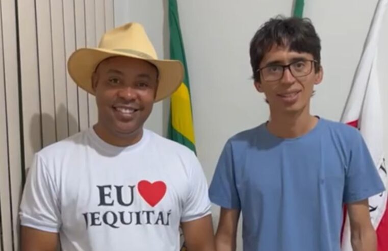 Secretário executivo do Codanorte, Enilson Francisco, visita o município de Jequitaí para acolher demandas