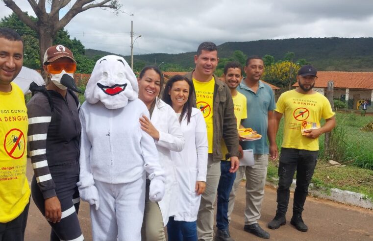 Comunidade se mobiliza em grande ação de prevenção à dengue em Botumirim