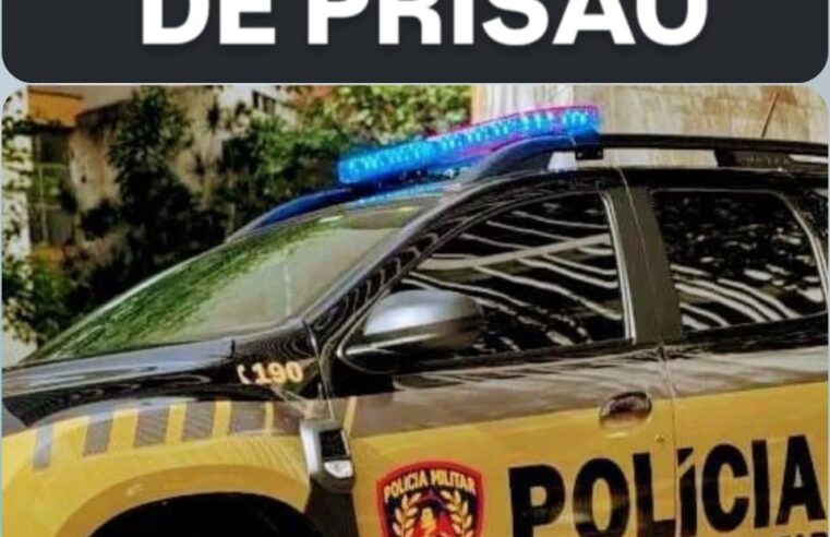 Polícia Militar prende foragido da Justiça por tráfico de drogas em Três Marias