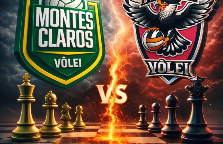 VALE MUITO | Montes Claros Vôlei e Norde duelam neste sábado pela liderança da Superliga B