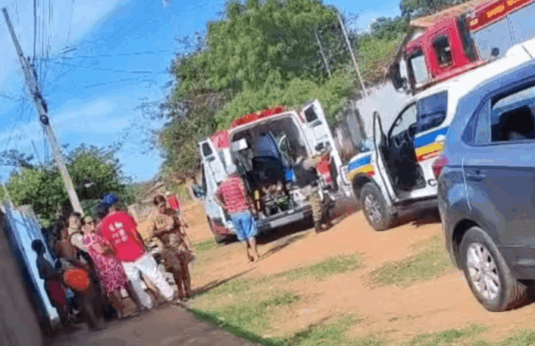 Mulher de 25 anos é presa após botar fogo no quarto onde o marido dormia em Buritizeiro