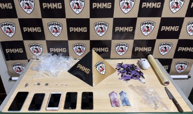 TRÊS MARIAS | Polícia Militar prende três suspeitos por tráfico de drogas após denúncias em operação no município