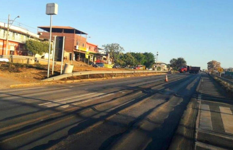 Concessionária realiza desvio de tráfego para recuperação de pavimento