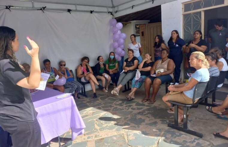 Posto de Saúde do Chiquinho Guimarães faz evento do Março Lilás