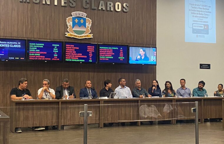 Codanorte participa de Audiência Pública para debater PMGIRS de Montes Claros