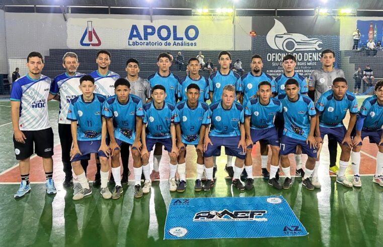 Equipes da AMEF/Montes Claros garantem vagas na sequência do Mineiro de Futsal