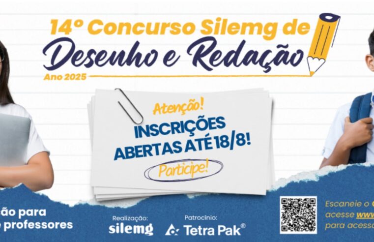 Estão abertas as inscrições para o Concurso SILEMG de Desenho e Redação 2025