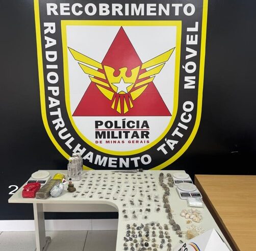 Adolescente é apreendido e grande quantidade de drogas é retirada de circulação