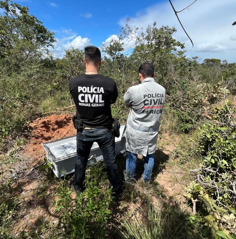 PCMG investiga encontro de ossada humana na zona rural de Taiobeiras