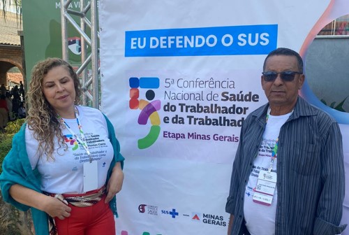 Mirabela presente na etapa estadual da Conferência de Saúde do Trabalhador