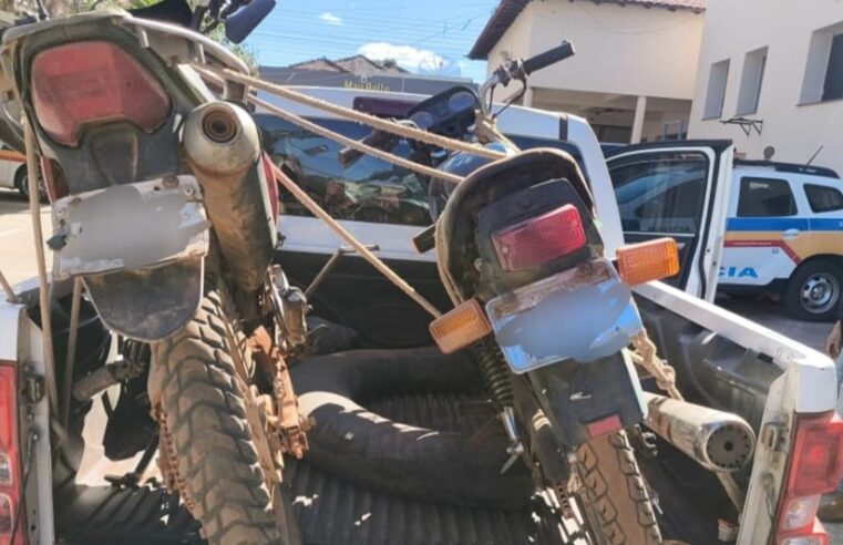 PM realiza operação conjunta e recupera motocicletas provenientes de crimes