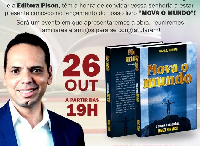 Colunista do Jornal Gazeta lança livro, hoje, em Montes Claros