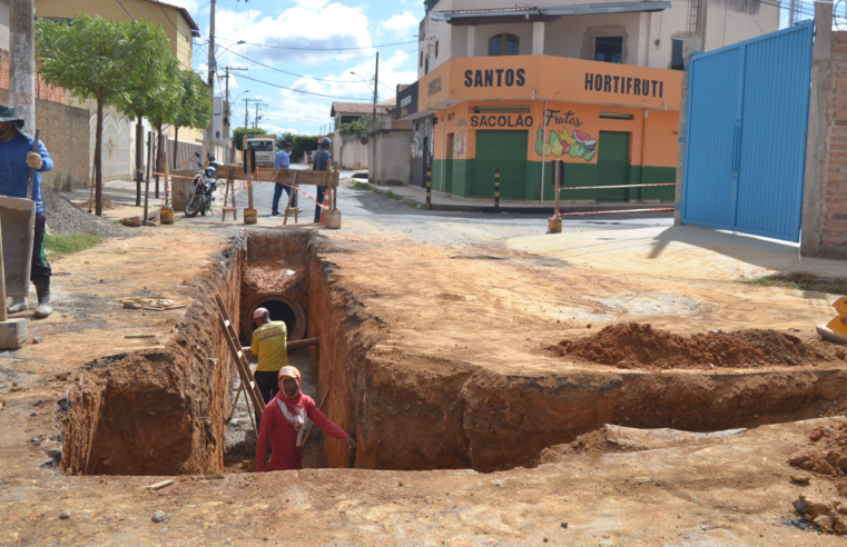 Avenida Leonel Beirão de Jesus tem mais um trecho com drenagem