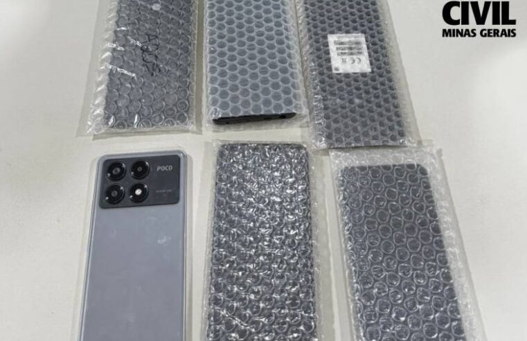 PCMG recupera celulares furtados em operação conjunta com Goiás