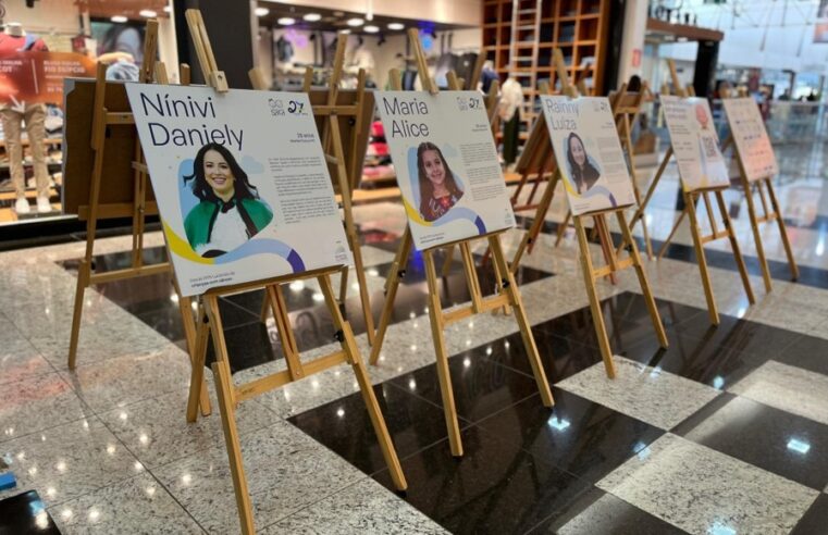 Exposição da Fundação Sara emociona visitantes do Montes Claros Shopping com histórias reais de superação